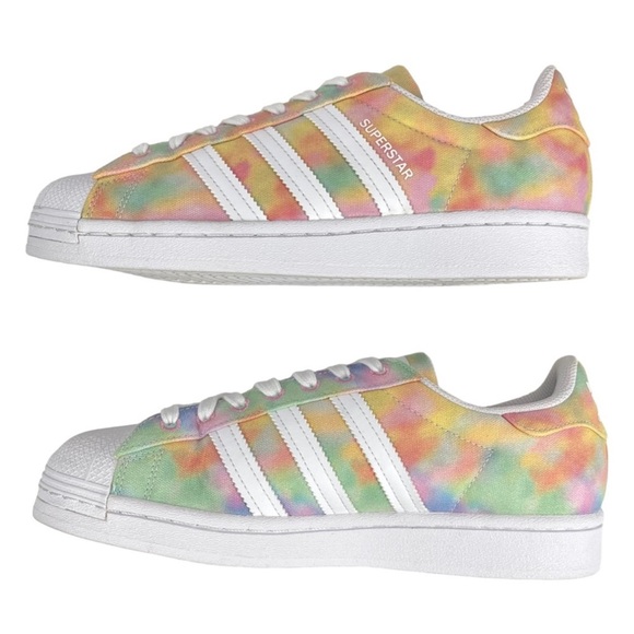 Adidas | Women's  | Superstar PastelTie-Dye Sneaker Shoe New - Picture 6 of 8